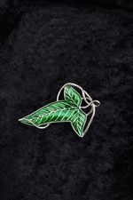 Leaf Of Lorien Elven Brooch Pin LOTR Lord of The Rings Hobbit Jewellery 