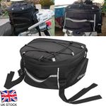 Motorcycle Helmet Tail Bag Luggage Pack Seat Waterproof Rear Box Storage Saddles
