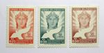 Paraguay Stamp Scott 589-91 150th Independence and Chaco Peace 1961 Set of 3 MLH