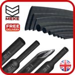 Black Heat Shrink Tubing 2:1 and 3:1 Adhesive Glue Lined Heatshrink Cable Tube