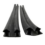 Cold Room Door Gasket Door Seal Black 6 Meter with Fixing PVC Strip
