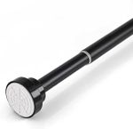 50-410cm Heavy Duty Extendable Curtain Pole 32mm Telescopic Shower Curtain Pole