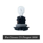 For Citroen C5 Peugeot 3008 Front Daytime Running Light Bulb With Seat 12V