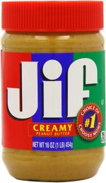 Jif Creamy Peanut Butter 454g