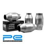 200 cell Sports Cat Universal Metallic Catalytic Converter High Flow Euro 4