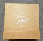 Christian Louboutin Beige Logo Cardboard Gift Box Rectangle MPN 1205111