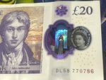 SPECIAL  786 NUMBER   £20 POUND NEW POLYMER  CIRCULATED BANKNOTE DL 58  770 786