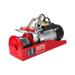 550W Electric Winch 250KG Lifting Set 230V Remote For Workshop Garage Crane