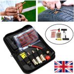 Motorcycle Puncture Repair Kit Emergency Motorbike Car Van Tubeless Tyre Kit