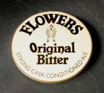 Vintage Pub Beer Pump Sign - Flowers Original Bitter Ale Breweriana