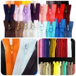 Closed End Nylon No3 Zips All Sizes Any Colours Wholesale Packs Of 10 Zips 