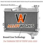 Aluminium Motorcycle Cooing Radiator For Yamaha YZF R7 YZFR7 YZF-R7 2022-2023