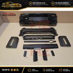 FOR LAND ROVER DEFENDER L663 90 110 130 GLOSS BLACK PACK KIT TRIMS MESH GRILLE