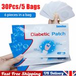 30Pcs SUMIFUN Diabetic Patch Stabilises Blood Sugar Balance Glucose Plaster UK