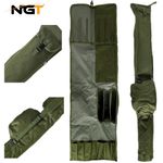 NGT 3+3 Carp Fishing Rod Holdall Quickfish For 12ft Rods + Pockets NEW VERSION