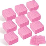 1000 Nail Polish Remover Pads Lint Free Non-Woven Pink