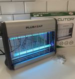 PlusZap Indoor Electric Insect Killer Pre Installed UV Lamps Catch Tray 16W
