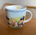 Queens By Churchill Little Rhymes ‘Humpty Dumpty’ China Children’s Mug VGC