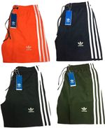 ADIDAS REGULAR FIT BRAND NEW INNER LINEN NET SWIM SHORTS