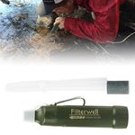 Portable Ultrafiltration Water Filter with ABS Material for Camping Survival