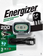 Energizer Rechargeable Headlamp 200 LUMEN HEADLIGHT NEW 3 MODES Water Resistant