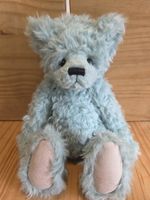 Agatha Charlie Bear 2017 Retired, Duck Egg Blue, Collectors UK Seller, VGC
