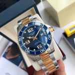 HOT The all new long family.HydroConquest Blue Men's Watcw.