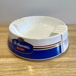Seton Pottery Rothmans King Size Ceramic Round Ashtray Blue/White 20cm rare 
