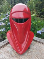 Star Wars Emperor's Royal Guard Fibreglass Helmet L/XL Size Fully Wearable NEW