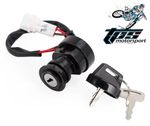 IGNITION BARREL MAIN SWITCH & KEYS FITS: YAMAHA YFM 350 GRIZZLY  2007 - 2014