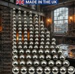 Very Strong Stainless Steel Ball Bearings 2mm to 20mm Precision Steel Balls UK