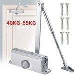 Heavy Duty Fire Rated Overhead Door Closer 40-65kg Adjustable Soft Close Opener