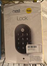 Nest x Yale Keypad Smart Lock Nest Compatible Oil Rubbed Bronze Model