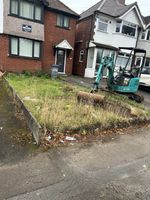 Mini digger and driver hire