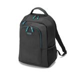 NEW Black and Blue Office Laptop Backpack DICOTA 15.6" Polyester Business Travel