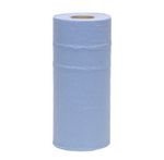5 Rolls x 2Work 2-Ply Hygiene Roll 250 mm x 40 m Blue - Free 24h Delivery 