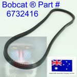 fits Bobcat Radiator Cooling Fan Blower Tensioner Drive Belt 6732416 751 753 763