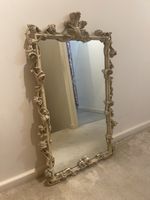 Biscottini Wooden Wall Mirror Antique 59x99cm