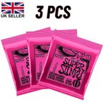 3 Sets Ernie Ball 2223 Super Slinky Nickel Wound Electric Guitar Strings 9-42