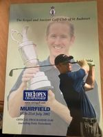 2002 The Open Golf Championship Muirfield Programme in EX condition