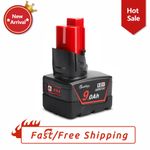 For Milwaukee M12 LI-ION XC 9.0Ah High Capacity Battery 12V 48-11-2402 UK