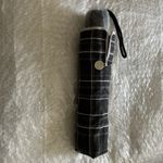 Fulton mini lite  Navy &   white  check Umbrella.