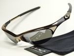 Oakley Half Jacket 1.0 Black Chrome Sunglasses Splice Eye Racing Minute Flak X