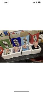Nat west Pigs Set With Boxes Plus Wallet Etc 3 sets in total 