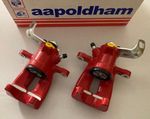 MINI JCW & COOPER-S 2007-2015 2x NEW REAR RED BRAKE CALIPERS (FOR 280mm DISCS)