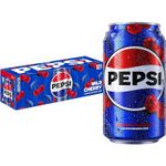 Pepsi Wild Cherry Cola 355ml x12 Cans American USA Imported Drink
