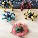 Deformable Chain Fidget Spinner Toy Kids Adult Stress Relief Sensory Gyro Gift