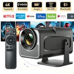 5G 4K Android Projector Smart HD WiFi Portable Bluetooth Office Home Theater