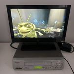 Sharp VC-MH704HM VHS VCR Video Player With Scart Lead 6-Head Hi-Fi Stereo Nicam