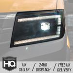 VW Crafter / MAN TGE LED DRL Headlights - Black (2017-on)